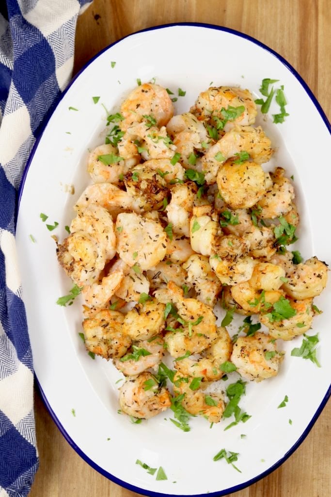 Grilled Garlic Butter Shrimp