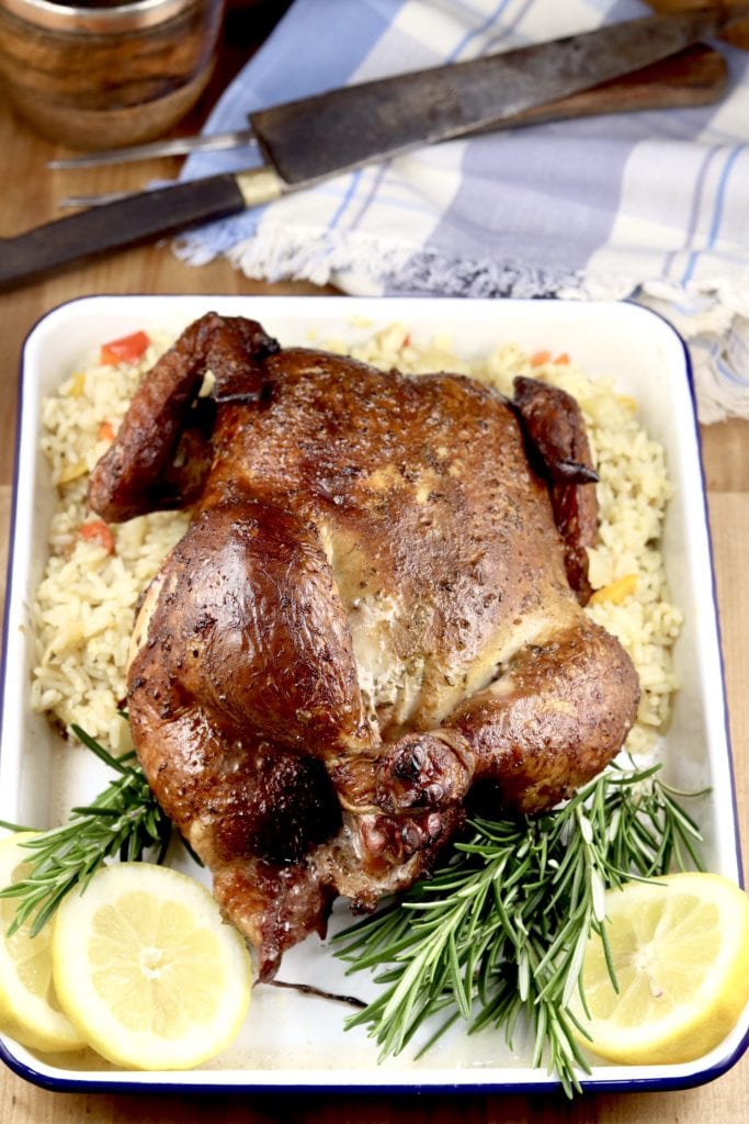 Smoked Butter & Herb Chicken