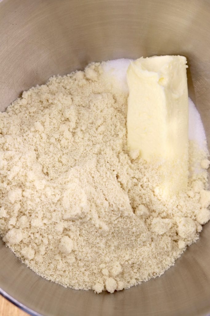 Gluten free almond shortbread