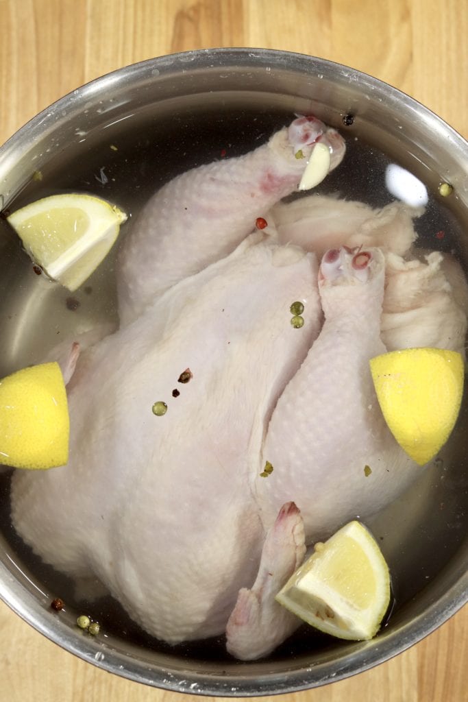 Brine for whole chicken