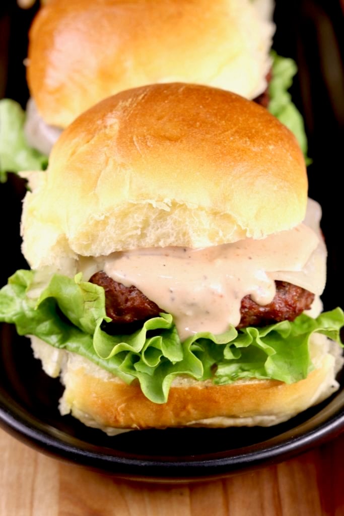 Grilled Cheeseburger Sliders