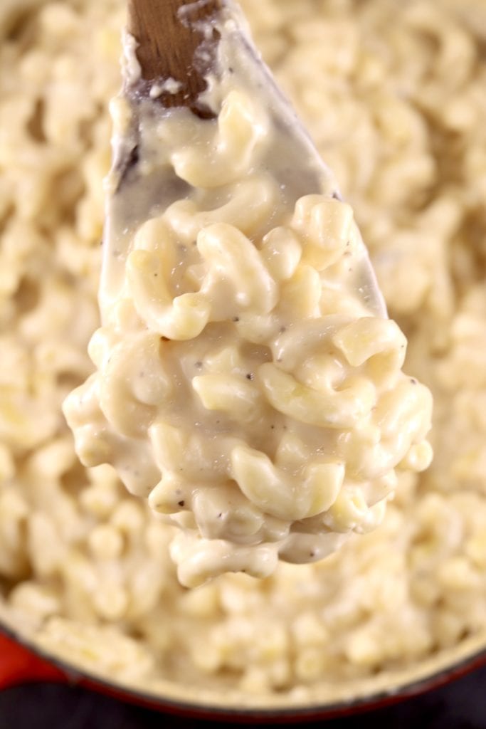 Spoon of Mac and Cheese