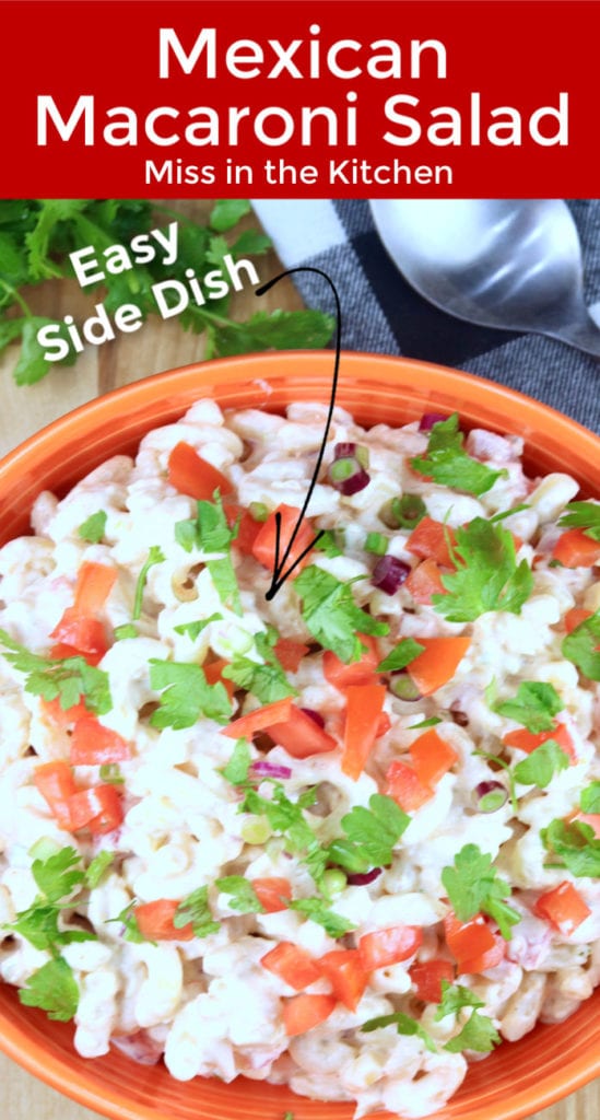 Mexican Macaroni Salad
