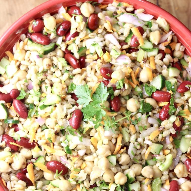 Bean and Barley Salad