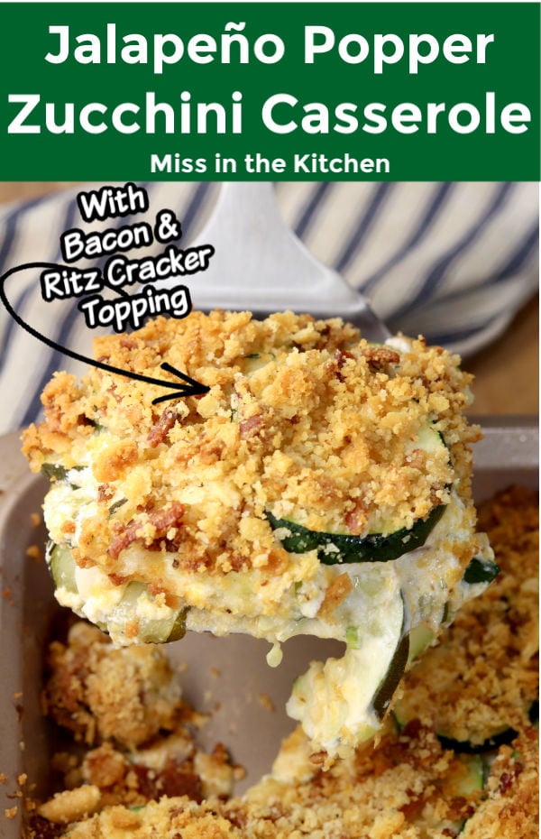 Zucchini Jalapeno casserole