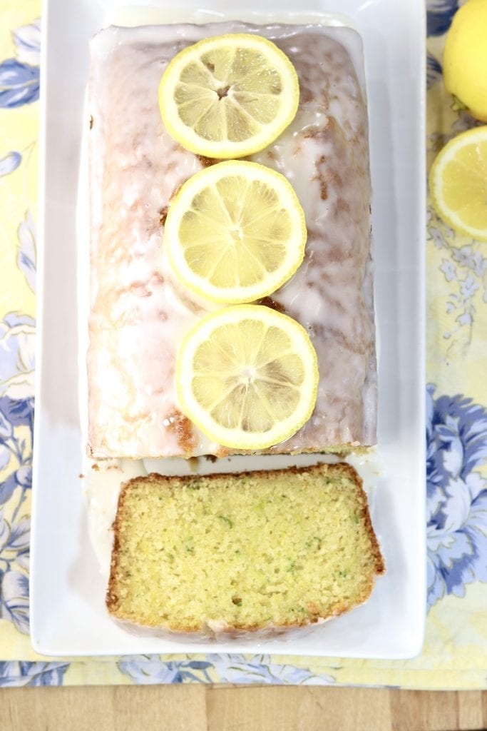 Lemon Zucchini Loaf Cake 