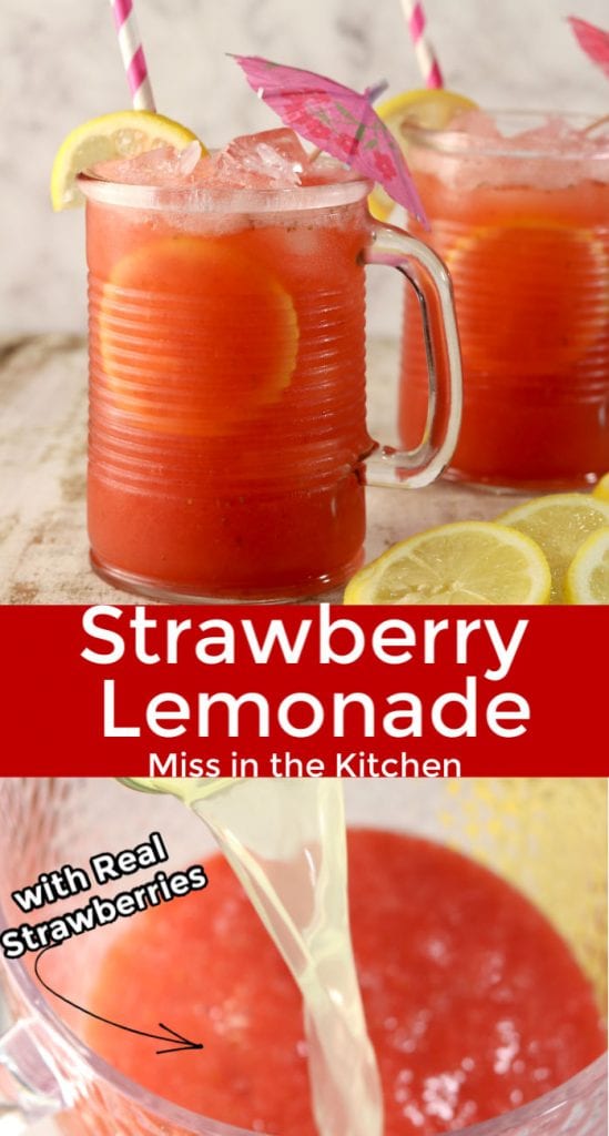 Strawberry Lemonade Collage