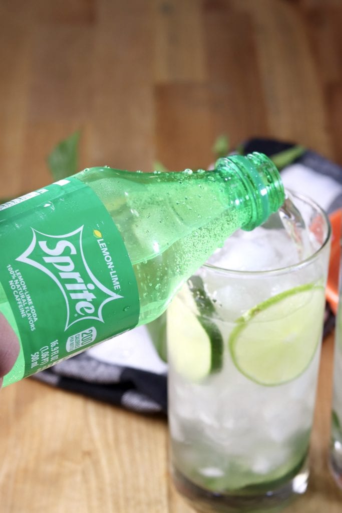 Making mojitos with Sprite