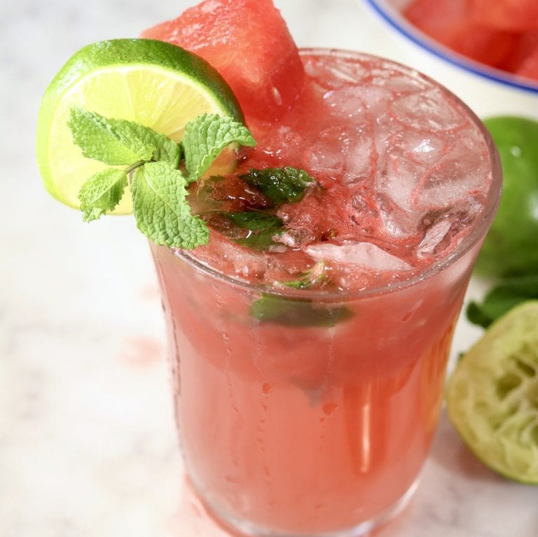 Watermelon Mojitos