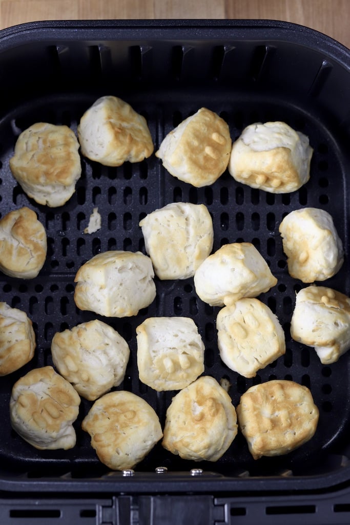 Air fried donut holes