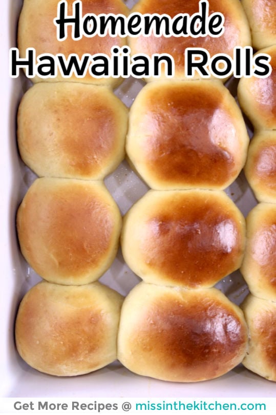 Homemade Hawaiian Rolls