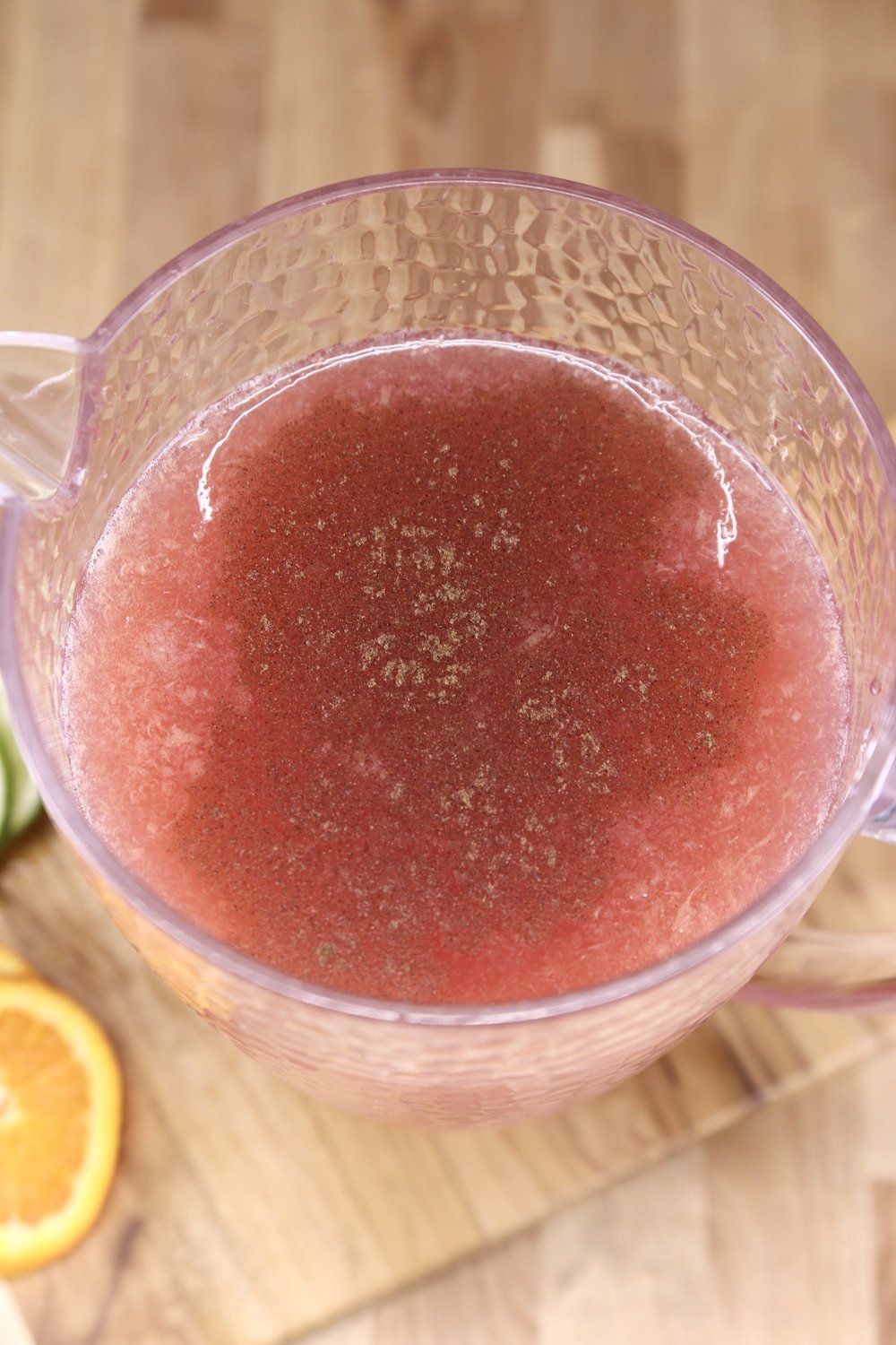Christmas punch with allspice