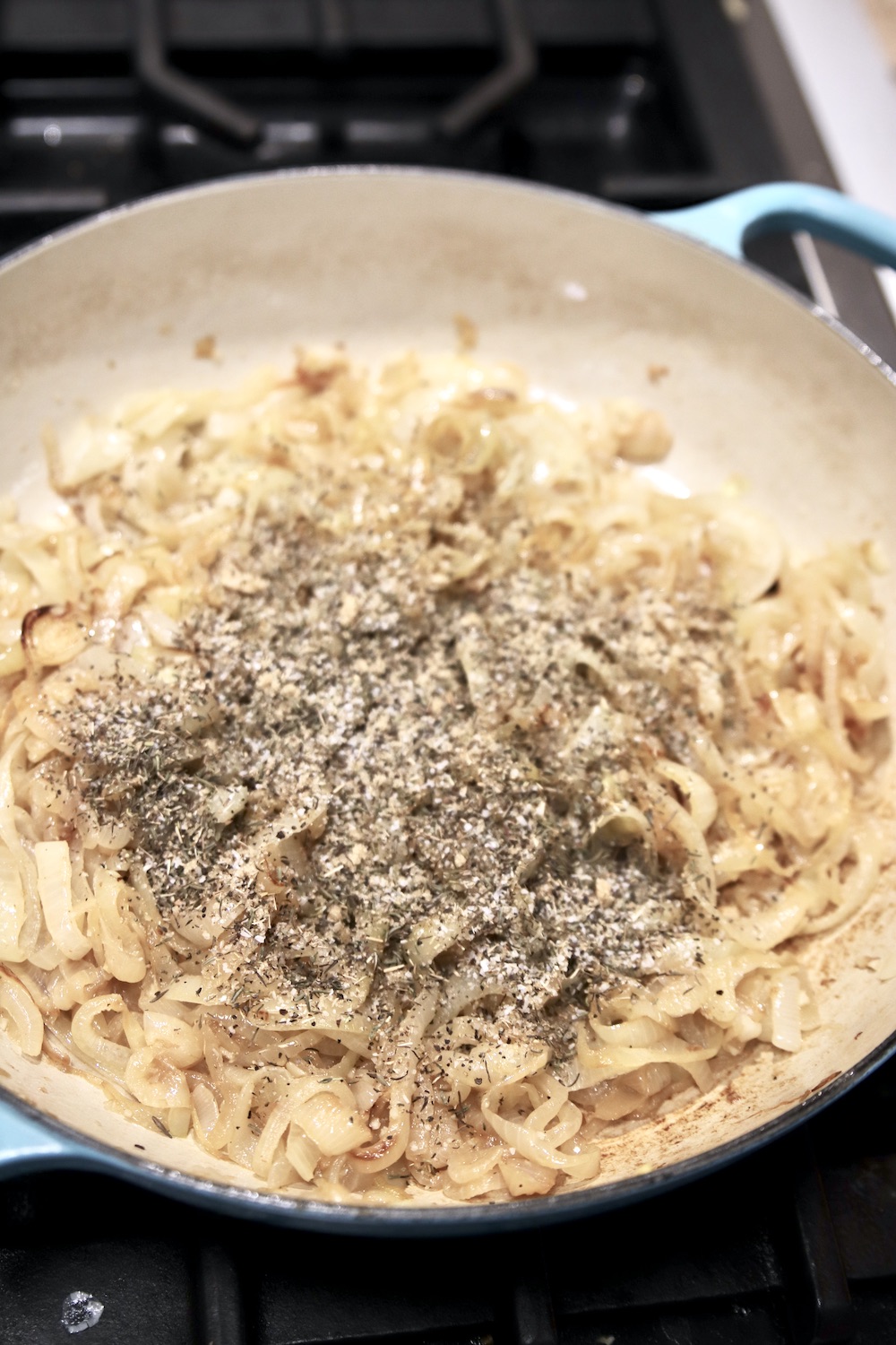 Caramelized onions with spices