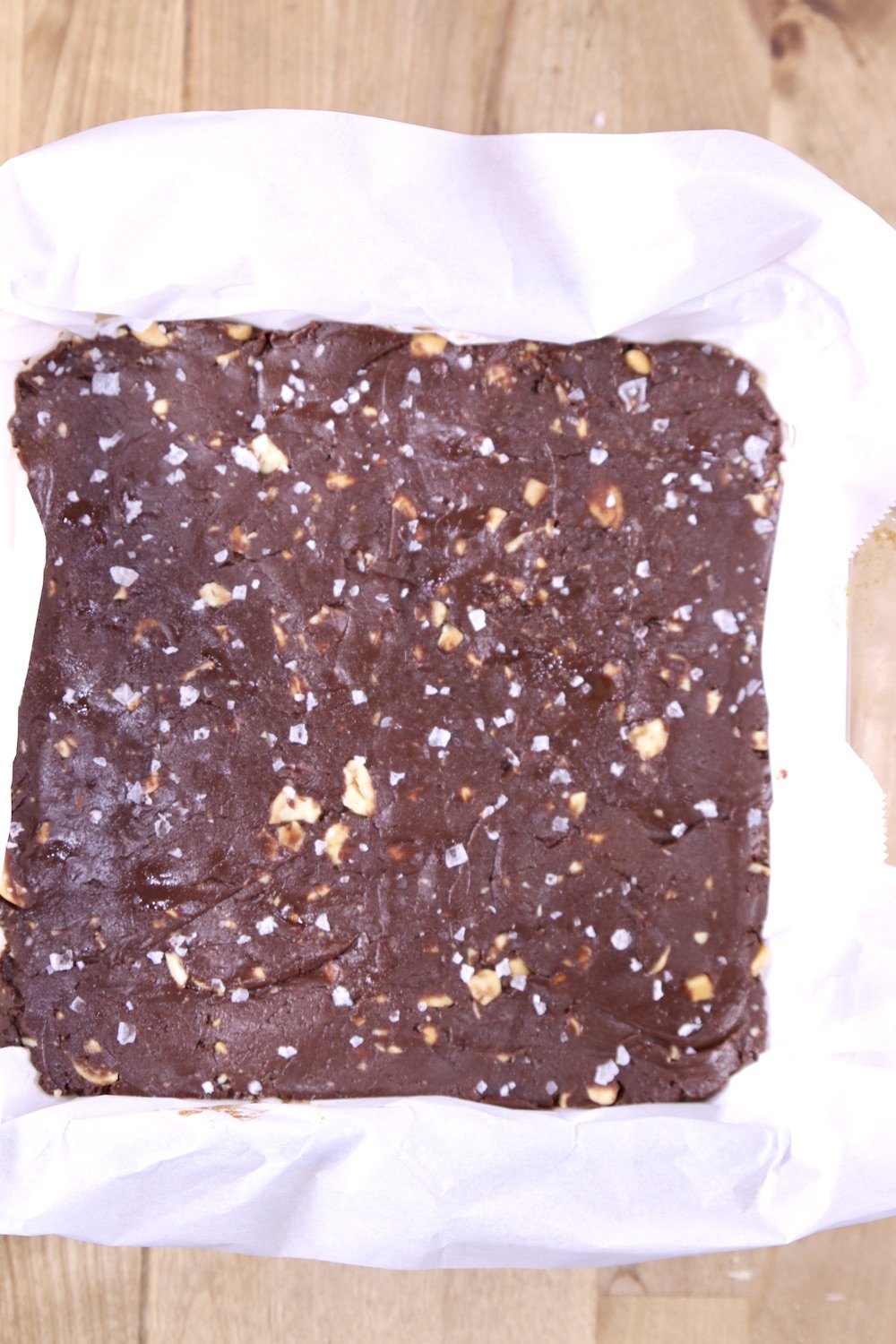 salted cashew fudge