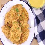 Air Fryer Cornflake Chicken on a platter