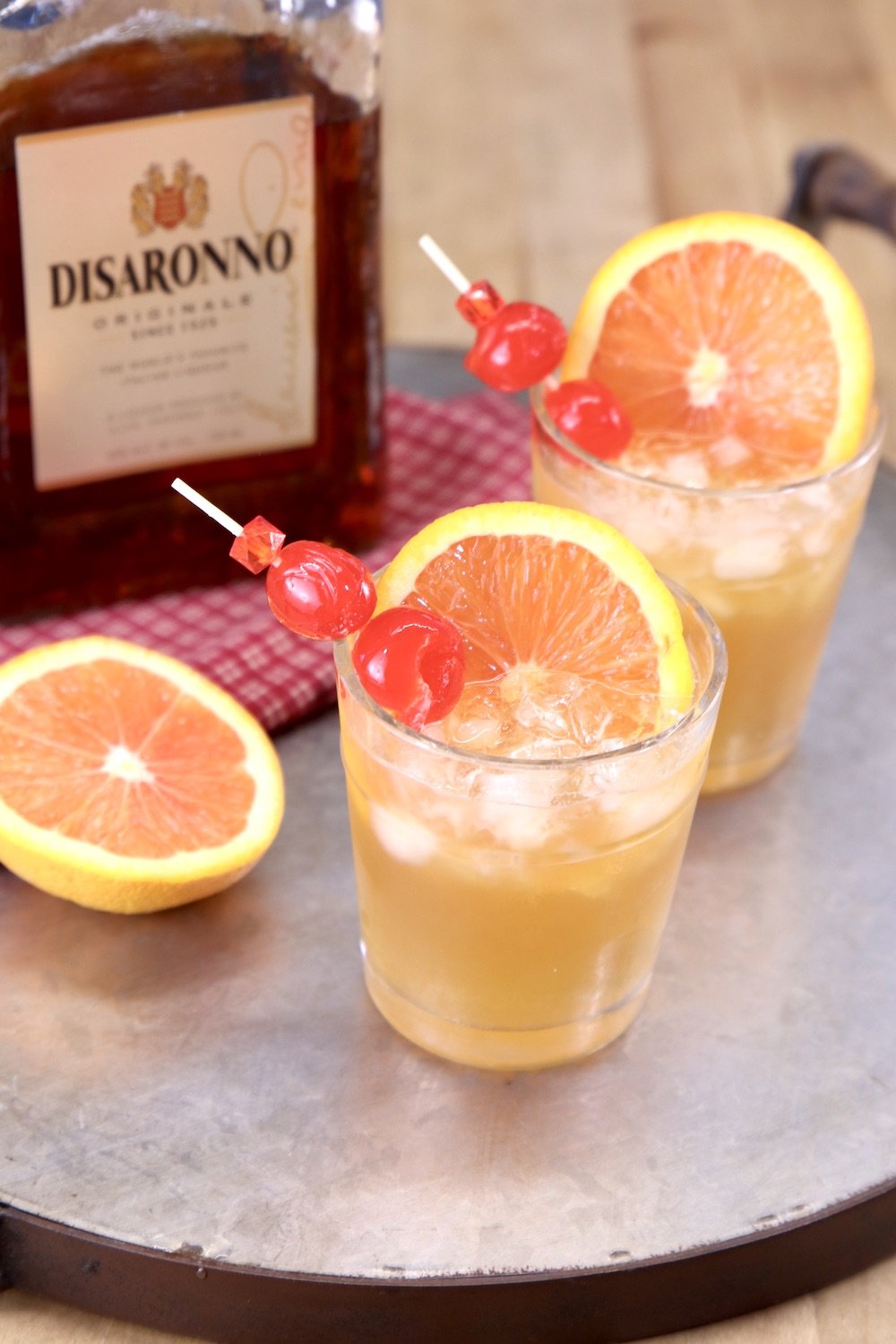 Amaretto Sour with Disaronno Amaretto Liqueur