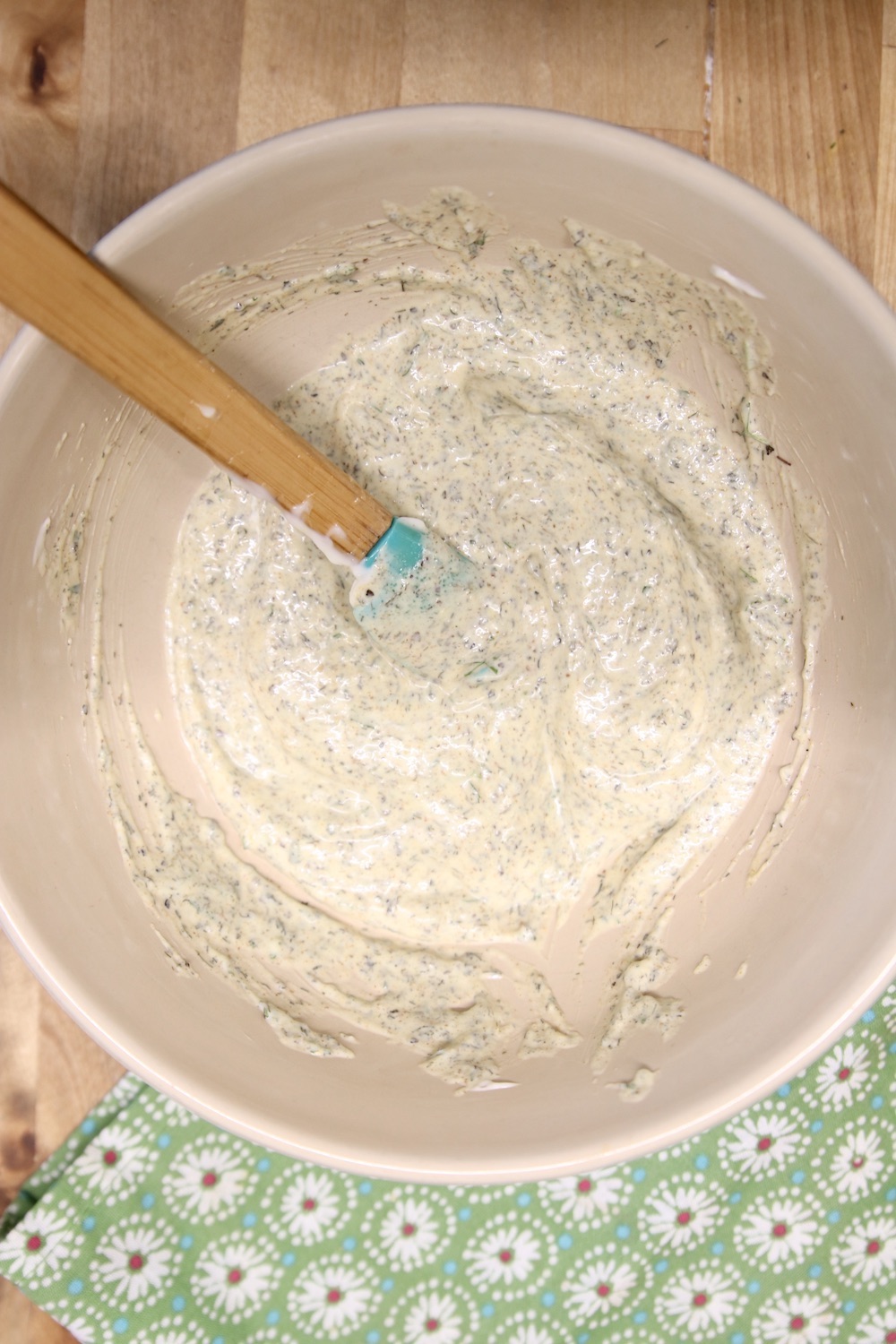Egg salad dressing