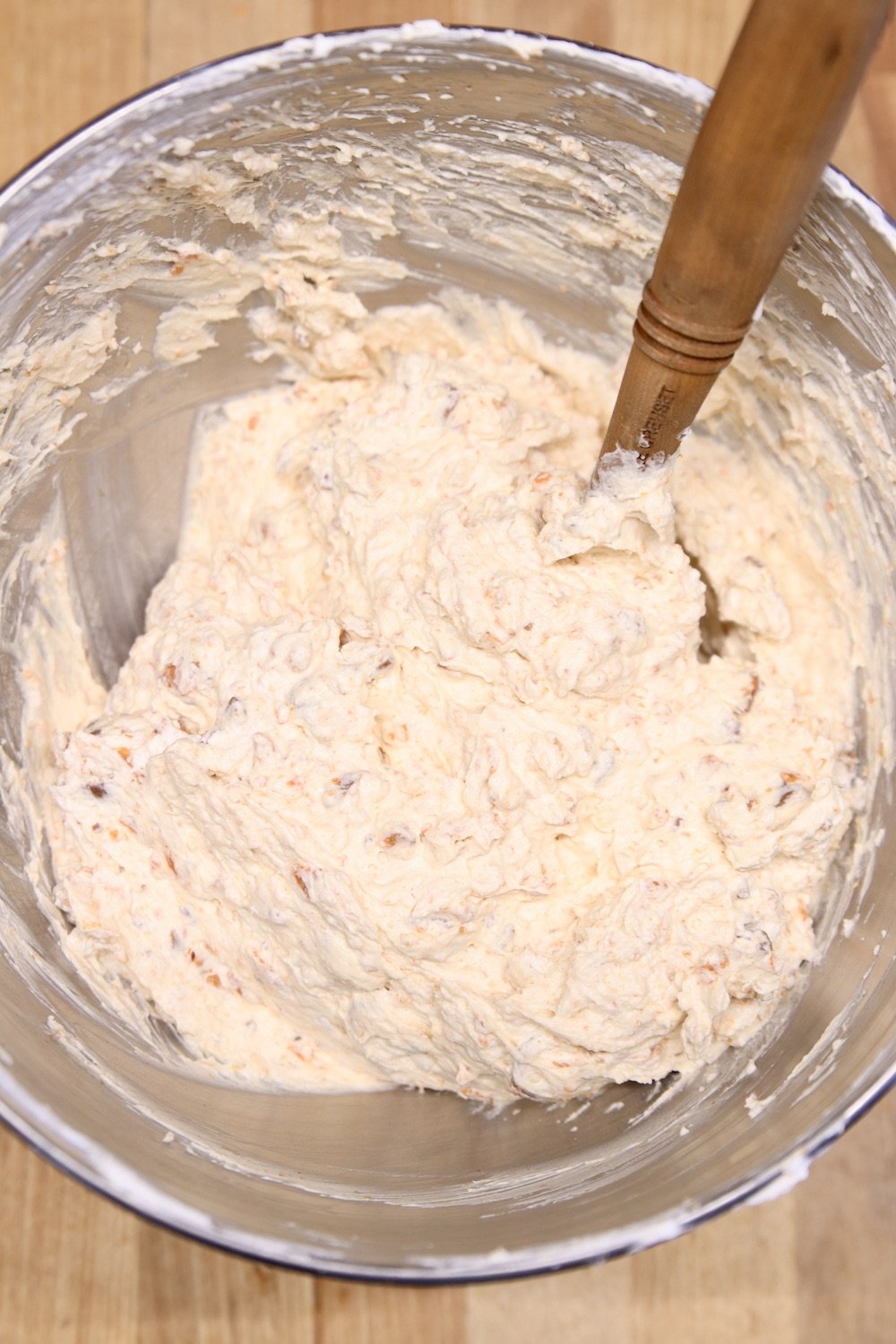 Butterfinger no bake cheesecake filling