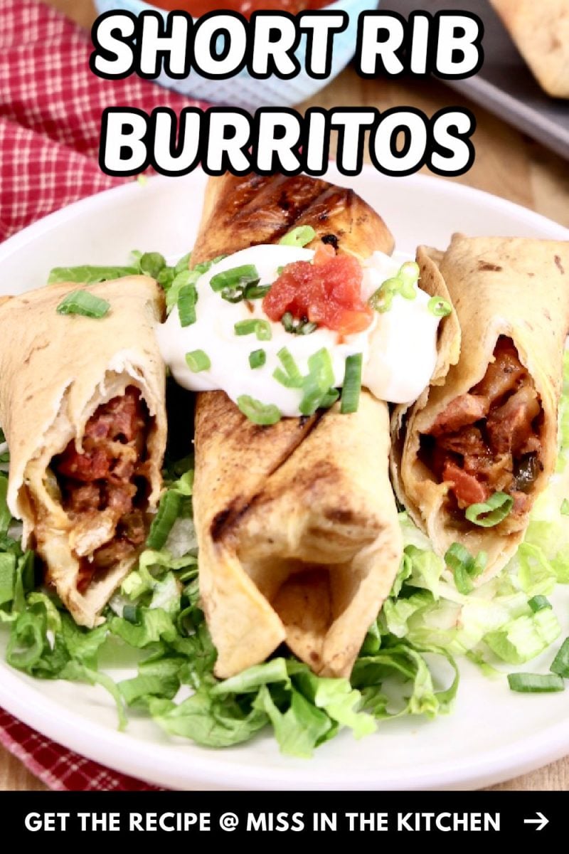 Short Rib Burritos