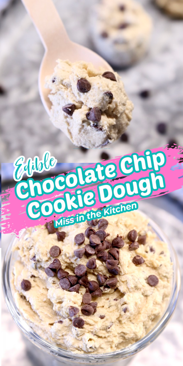 Edible Chocolate Chip Cookie Dough