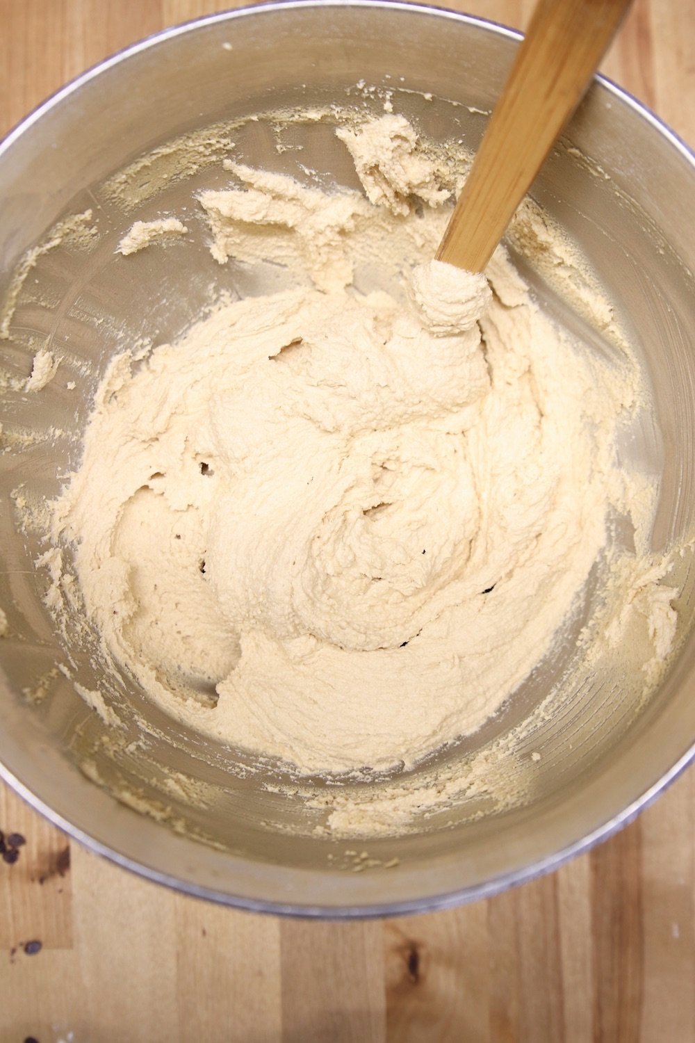 No Egg Cookie Dough in a bowl