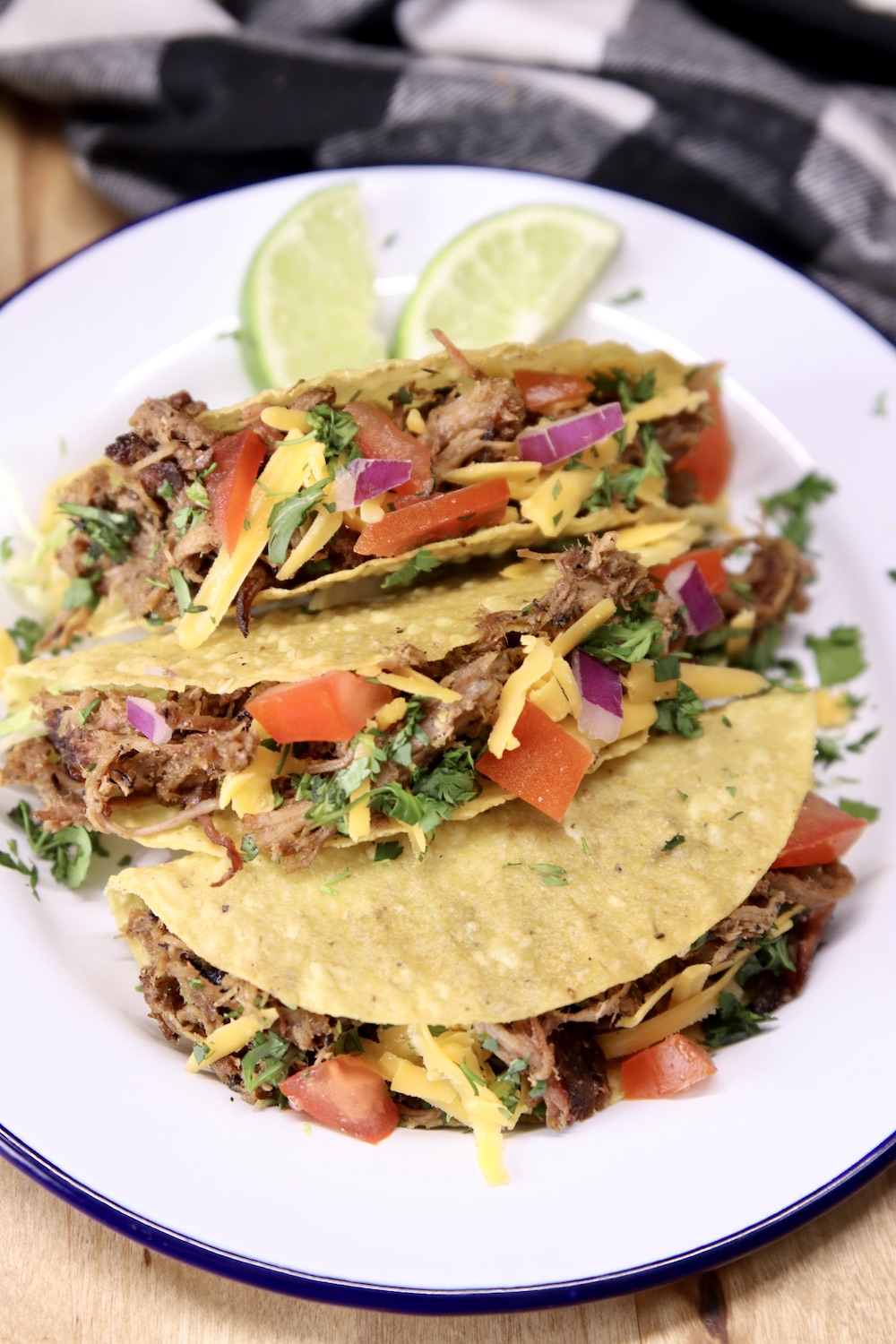 plate of tacos