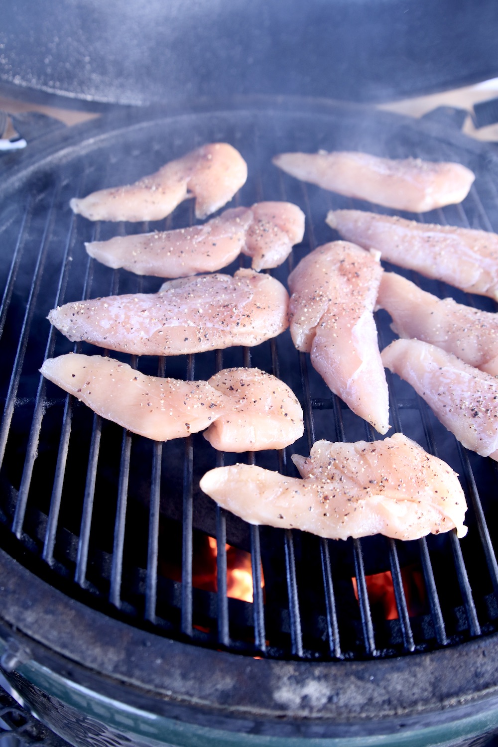 grilling chicken tenders