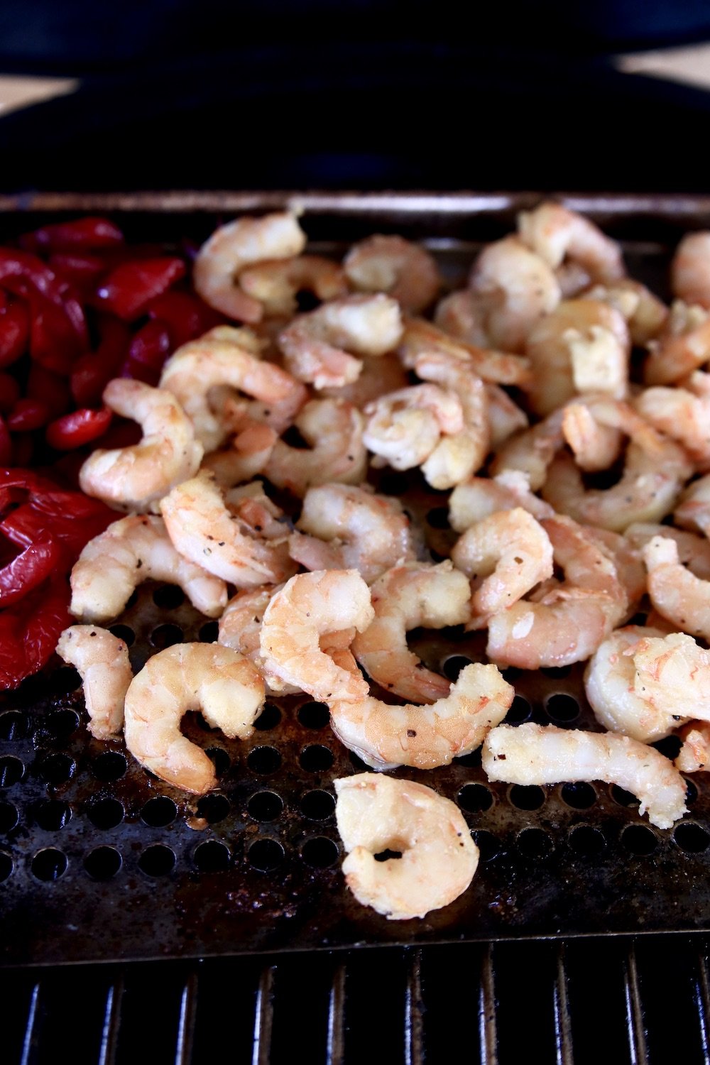 grilling shrimp 