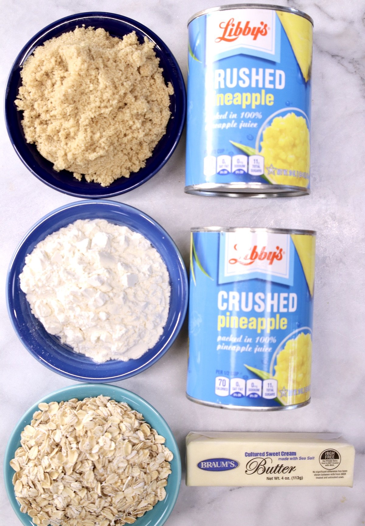 pineapple crisp ingredients