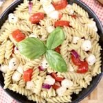 Tomato Mozzarella Pasta Salad