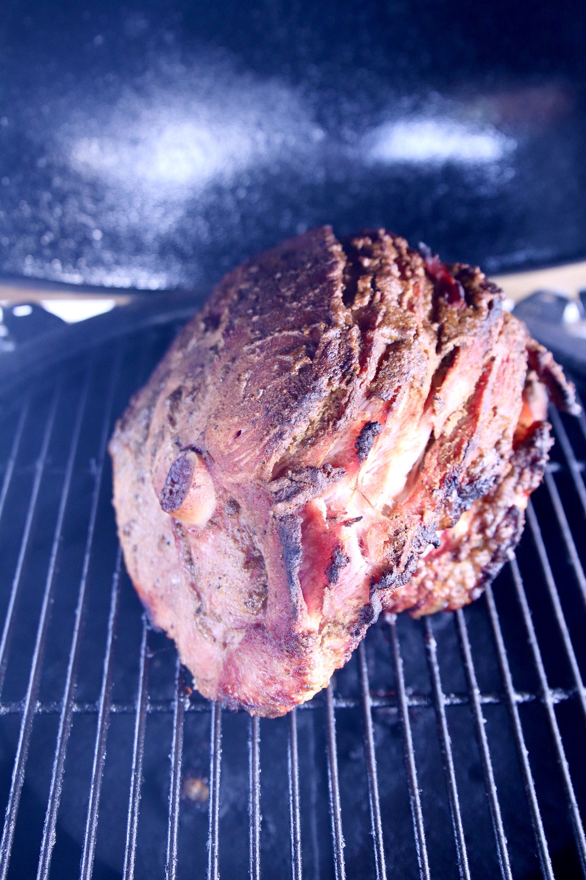 spiral sliced ham - griling