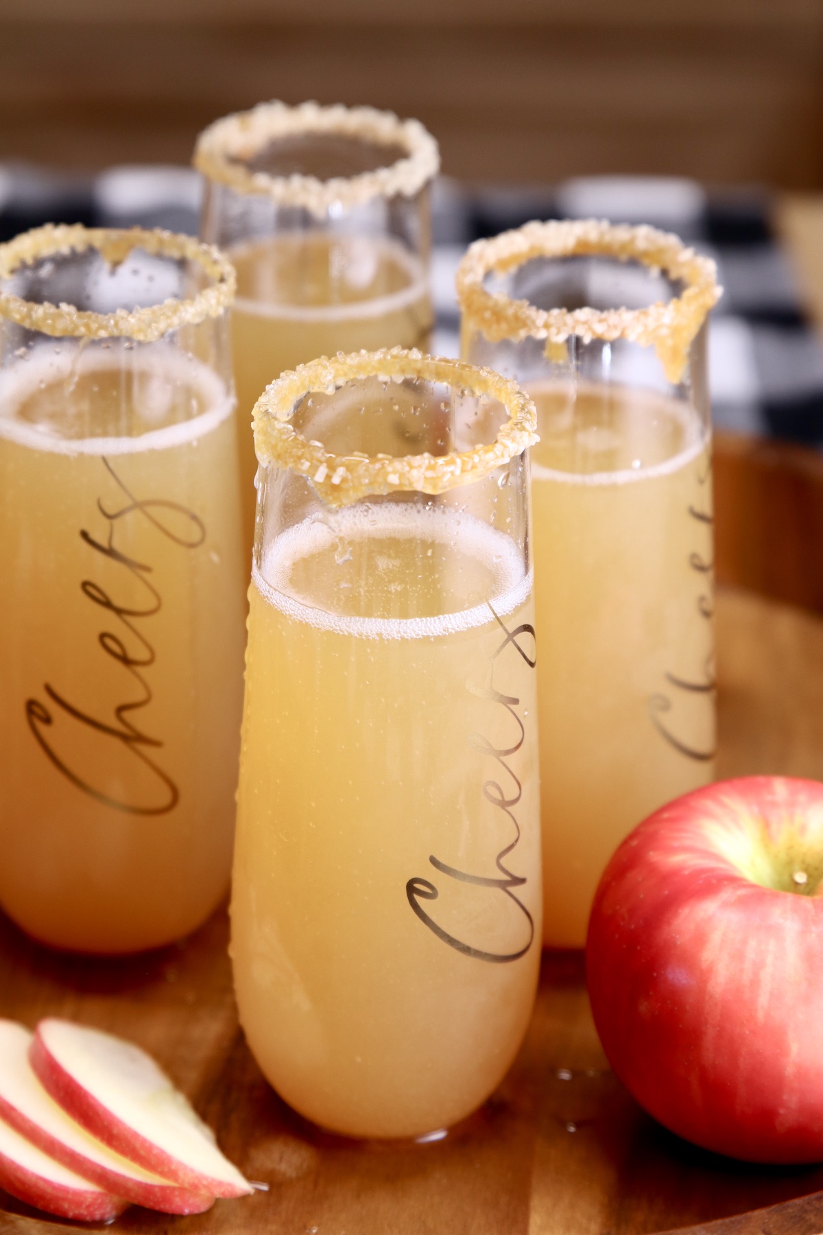Apple Cider Mimosas