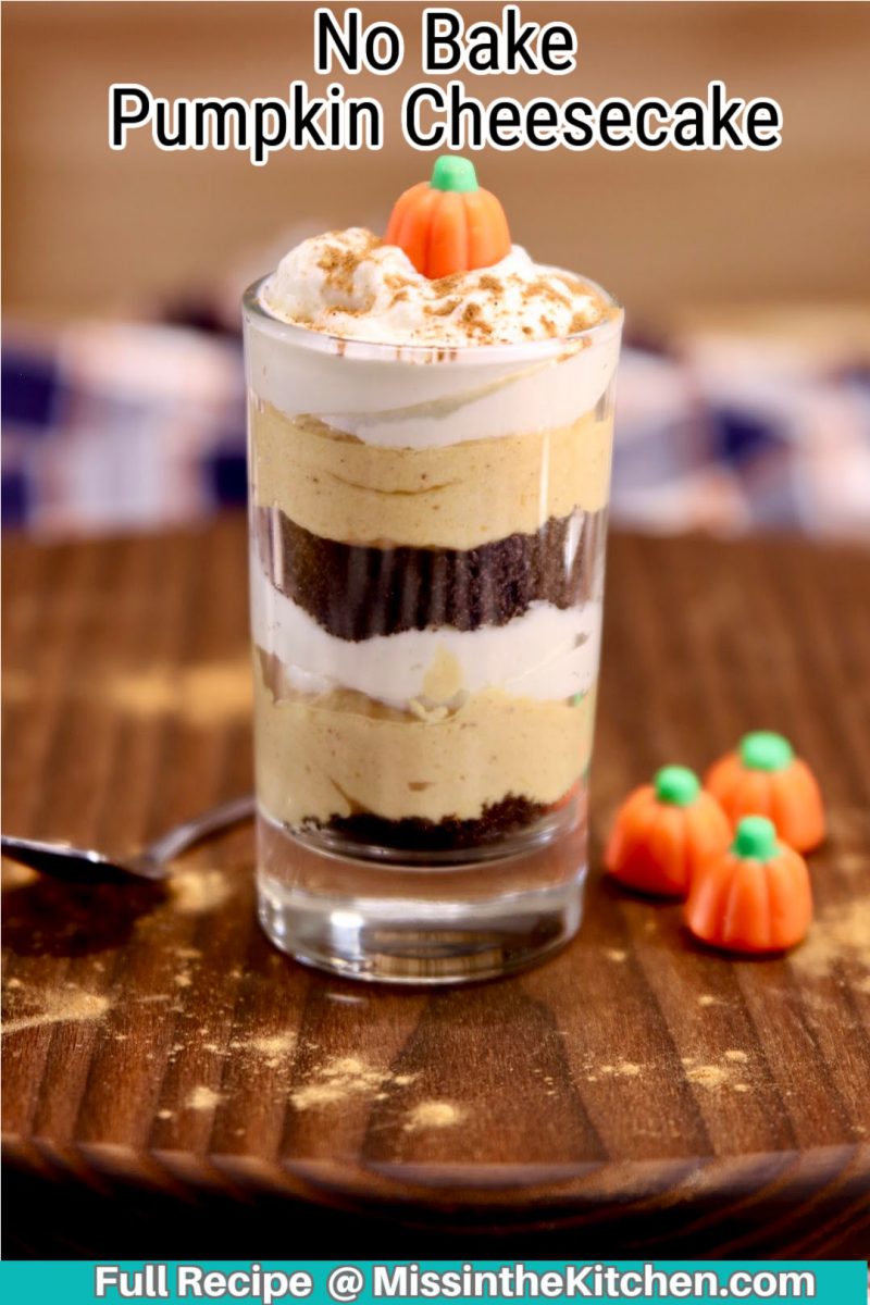 No Bake Pumpkin Cheesecake