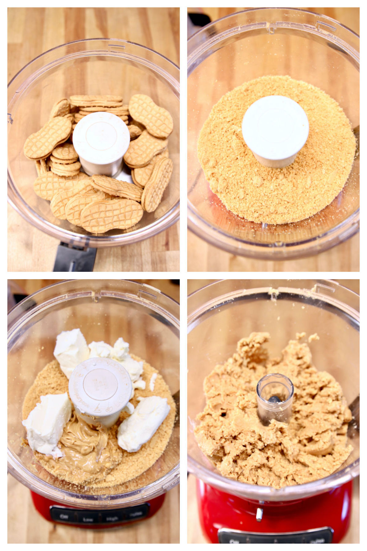 collage making nutter butter cookie balls