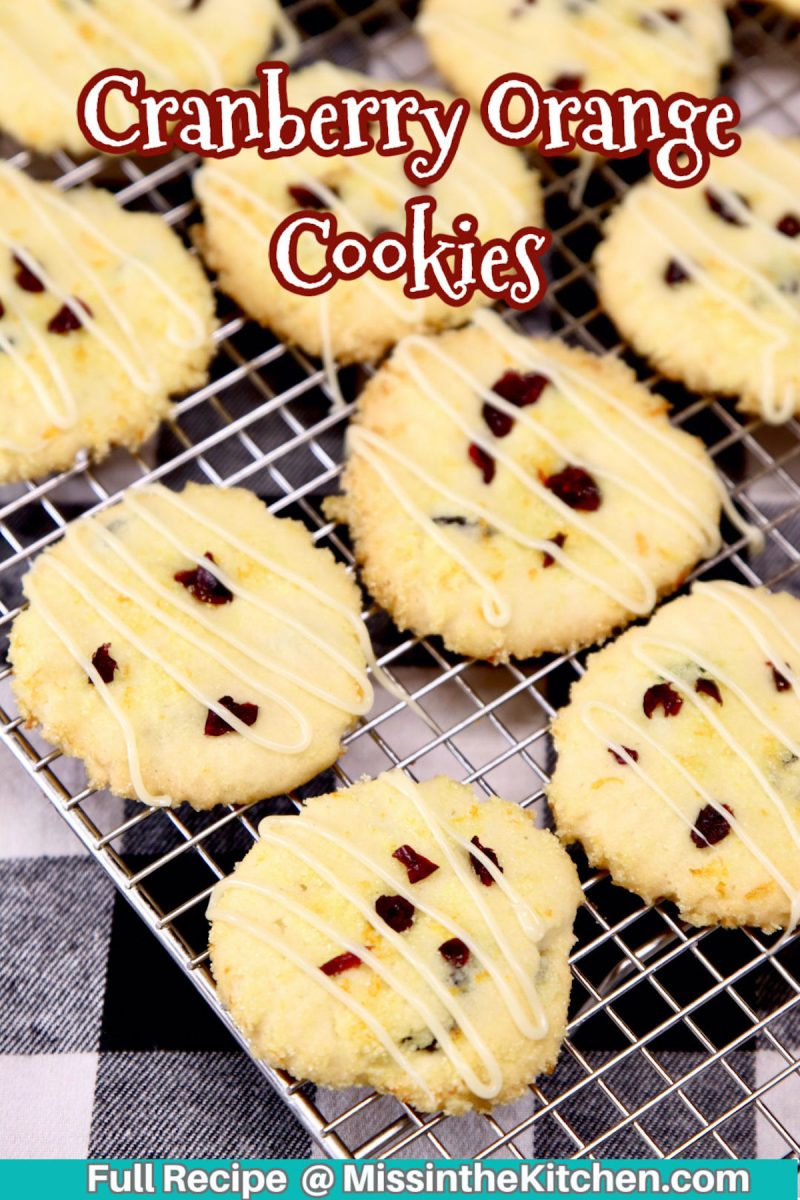 Cranberry Christmas Cookies