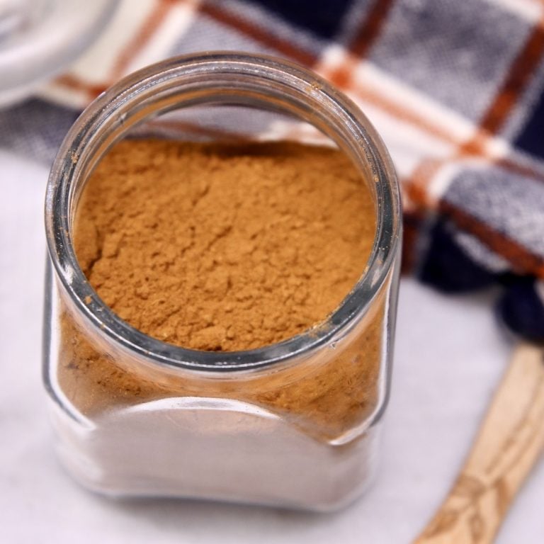 jar of pumpkin pie spice