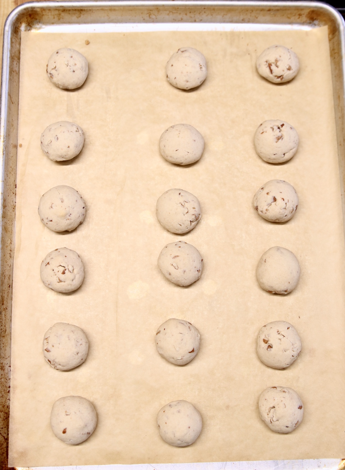 snowball cookie dough