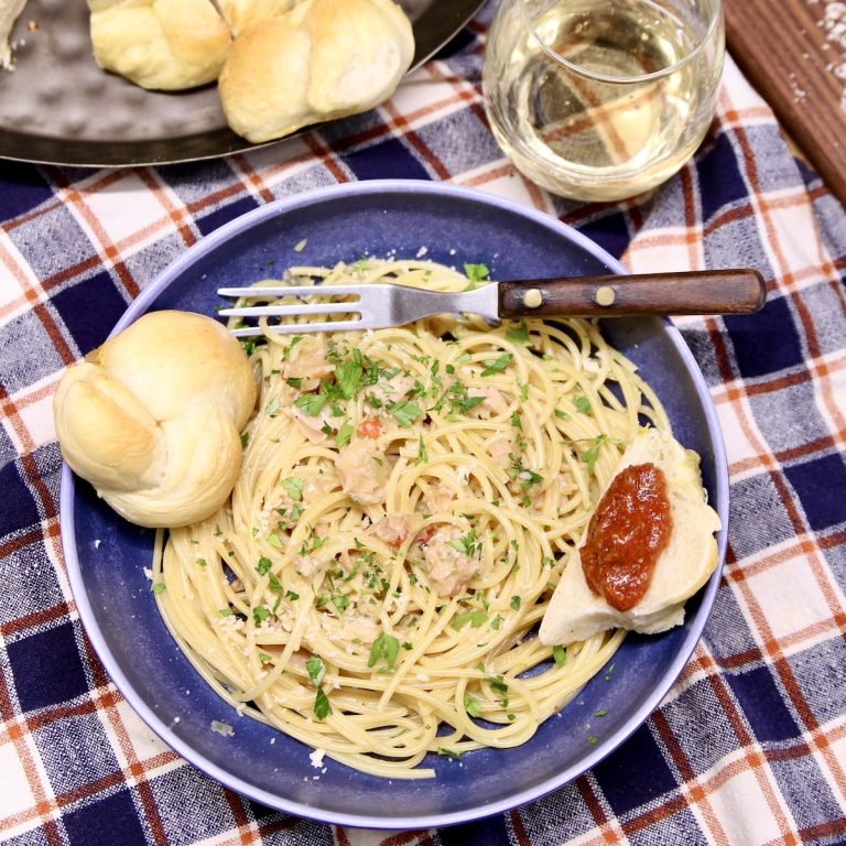 pasta with clam sauce