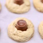 peanut butter rolo cookies