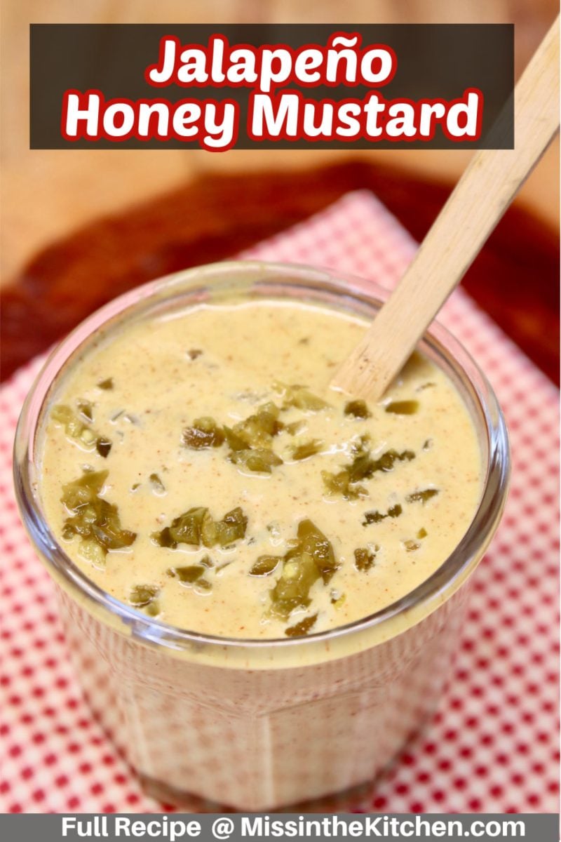 jalapeno honey mustard - text overlay