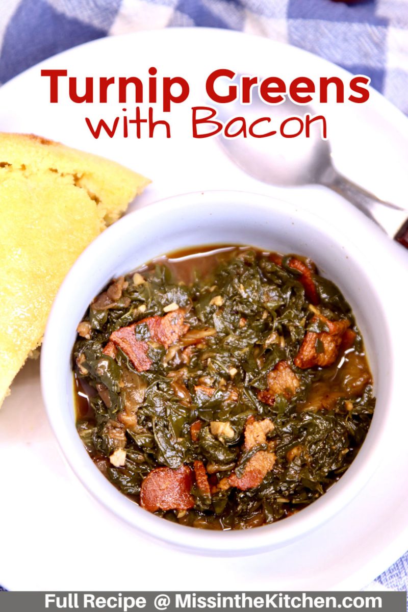 turnip greens with bacon
