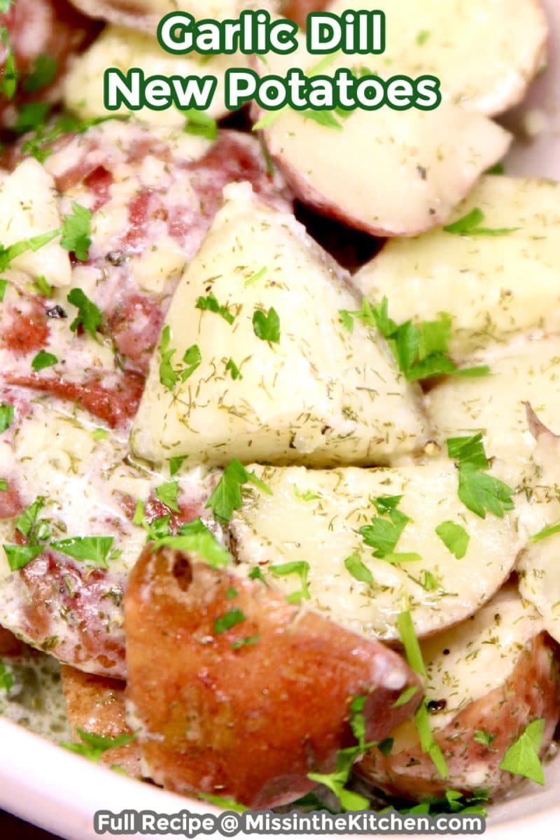 Garlic Dill New Potatoes