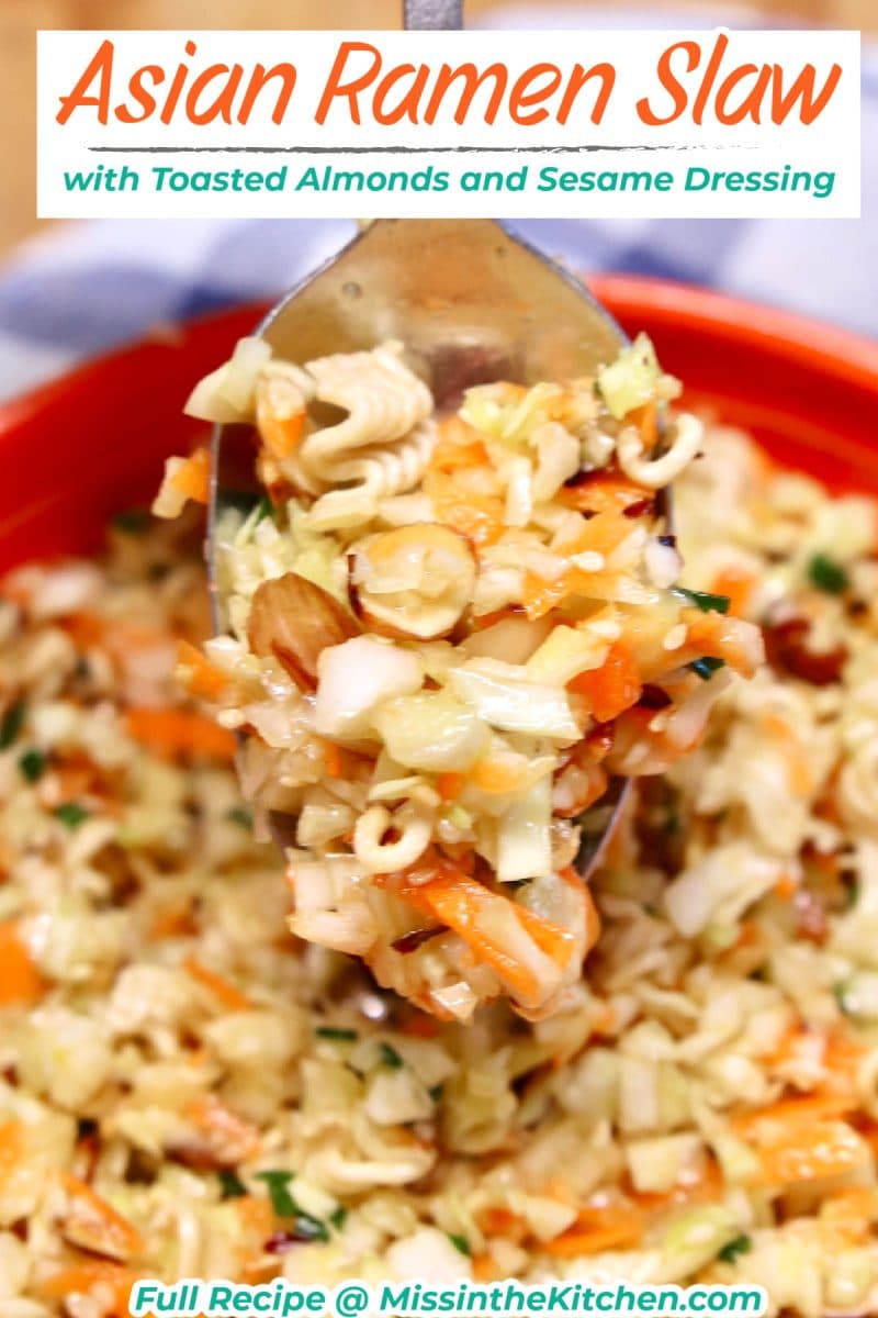 Spoonful of Ramen Slaw.