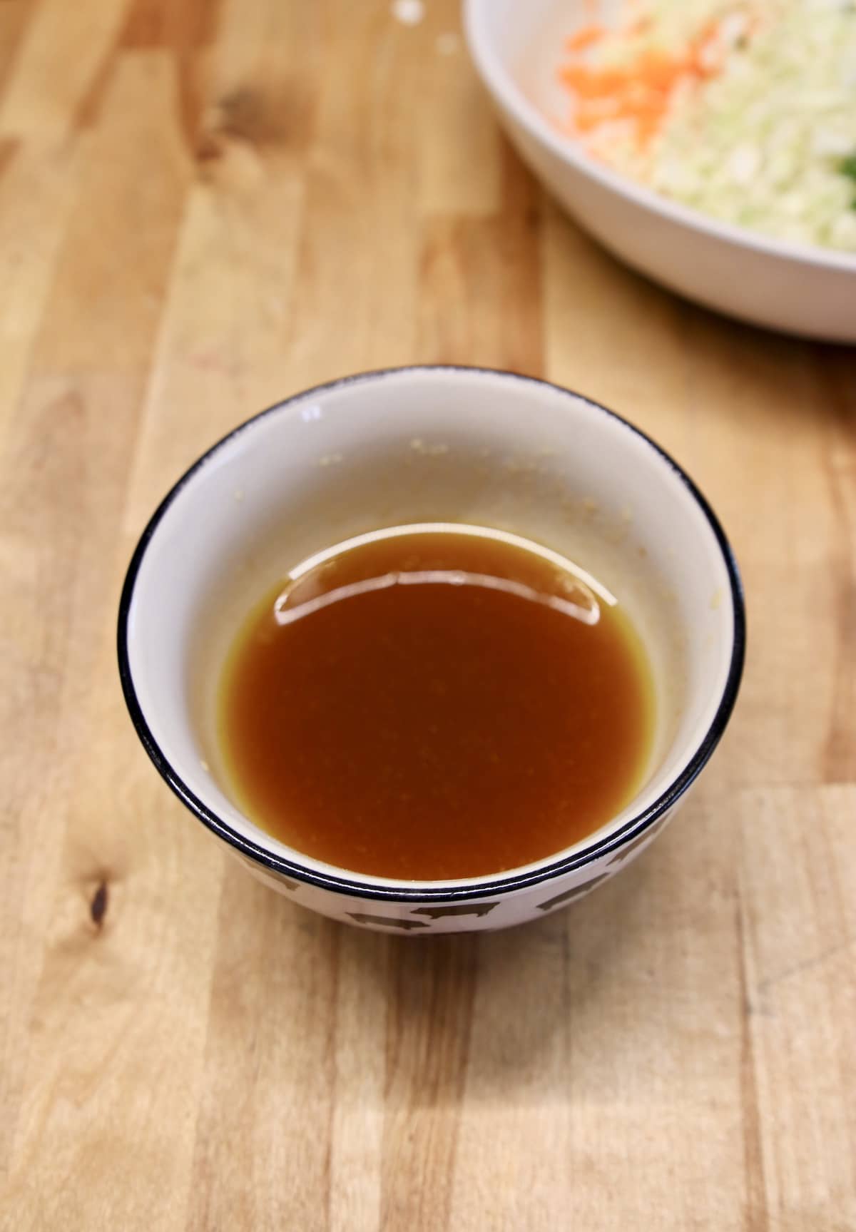 Sesame Dressing in a bowl.