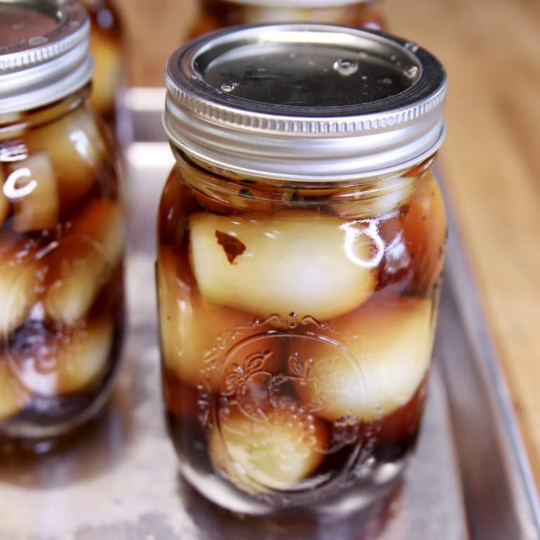 Jar of English Pickled Onions.