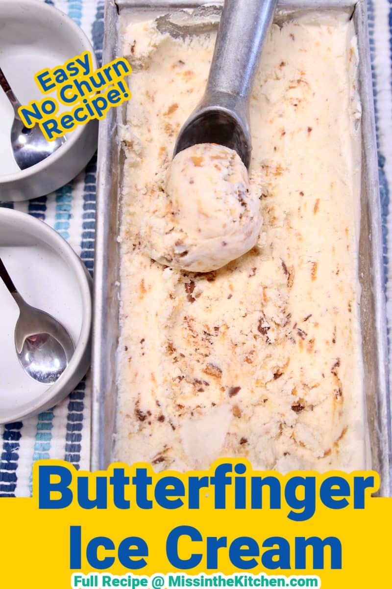 Butterfinger Ice Cream