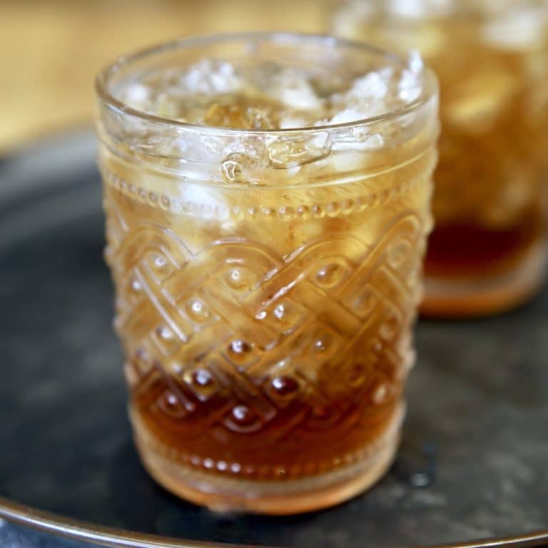 Black Russian Cocktail.