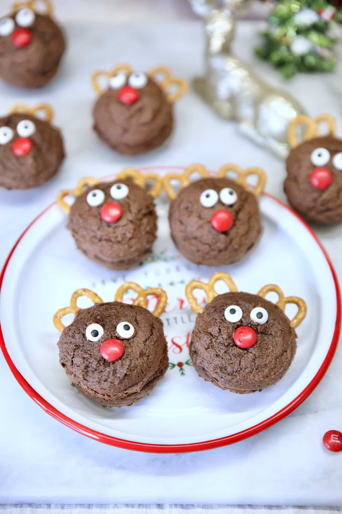 Rudolph Whoopie Pies
