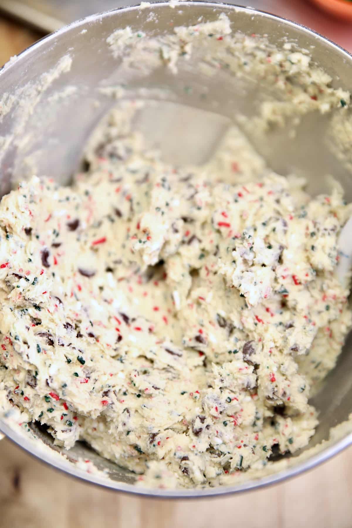 Chocolate Chip Sprinkle Cookie Dough.