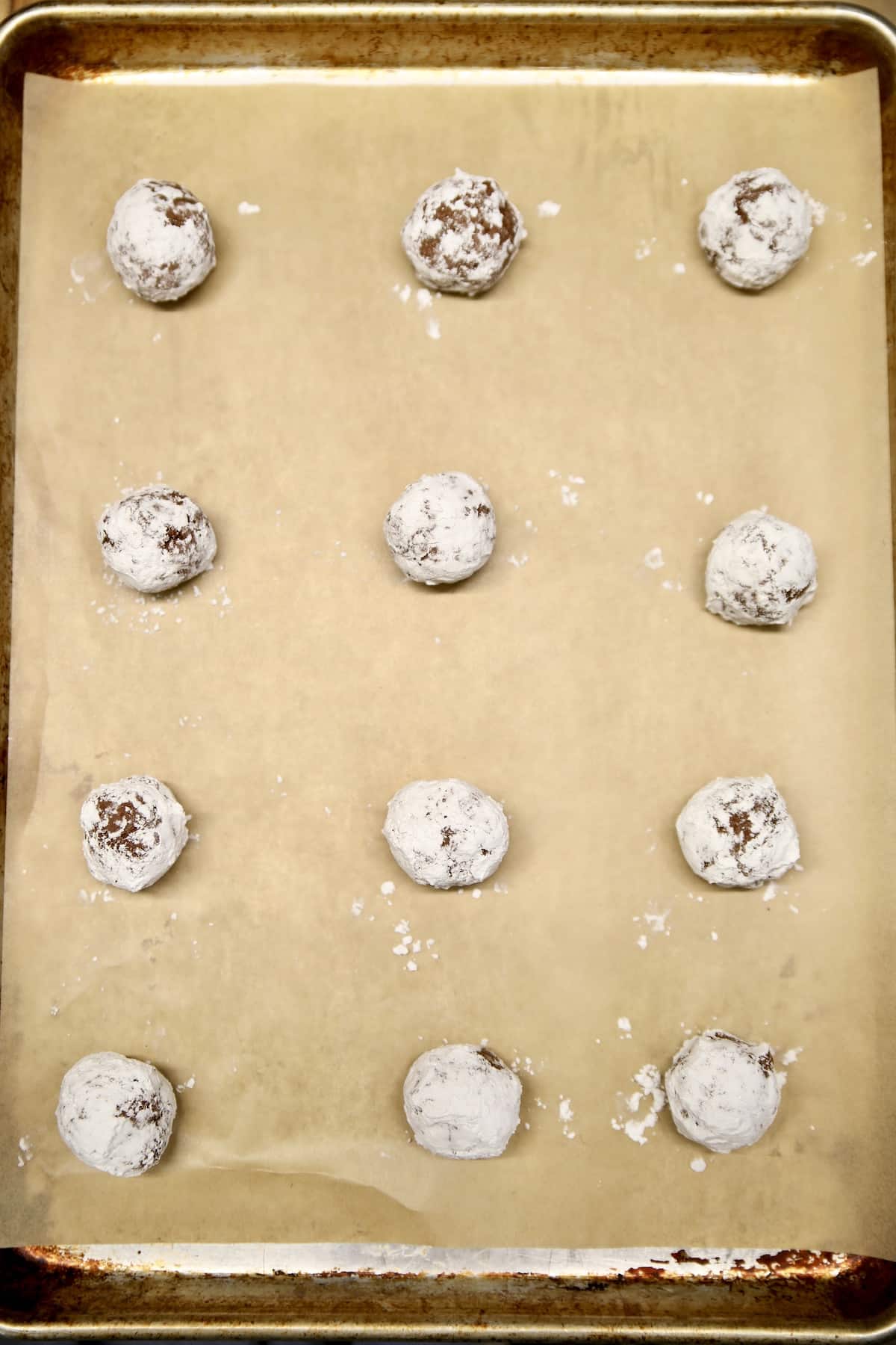 Chocolate Crinkle Cookies